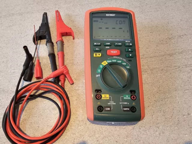 Extech MG320 Multimeter / Insulation Resistance & Continuity Tester