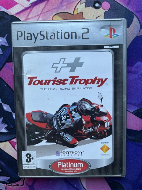 Jeu Tourist Trophy Sur PS2 - Simulation Moto - Complet PAL - Import Allemand