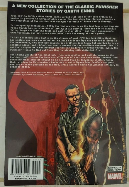 Marvel Max The Punisher The Complete Collection Vol 1 & Vol 2 Tpb - Lot / Set 3