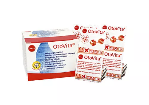 OtoVita® Reinigungstabletten - Pflege + Desinfektion vor Hörgeräten