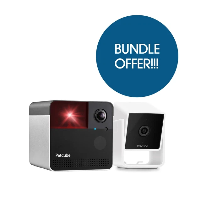 Refurbished Petcube Play 2 + Petcube Cam Bundle