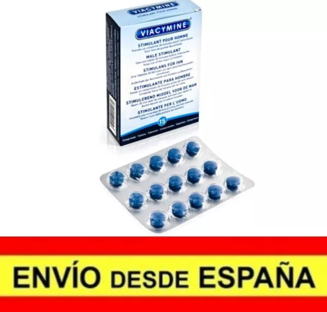 Viacymine afrodisíaco masculino natural 15 pastillas ENVÍO DESDE ESPAÑA