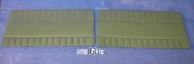 Fiat 127 Première Série Paire Panneaux Avant Couleur Vert