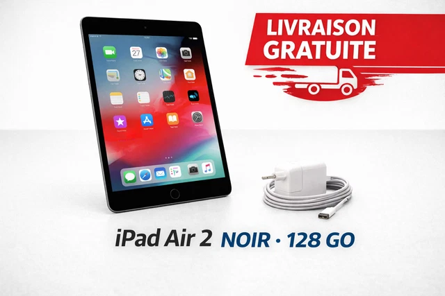 IPad Air 2 16 Go Wi-Fi Gris Sidéral - 2014 - Reconditionné état Correct - A1566