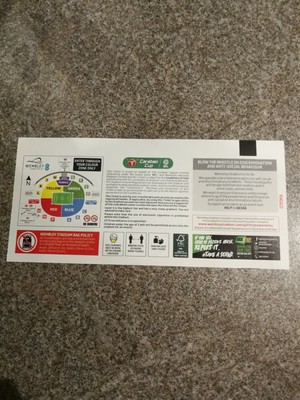 LIVERPOOL V CHELSEA Carabao Cup Final stub (ticket) 27/02/2022 £30.00