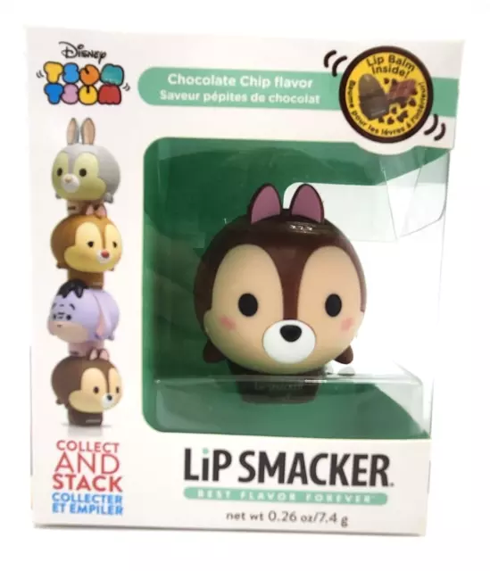 Disney Tsum Tsum Lip Smackers Chip "Chocolate Chip" Flavored Lip Balm