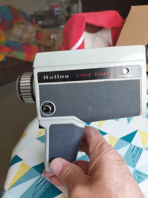 Vintage Halina Super 8 Cine Camera With Case Untested 122 Picclick