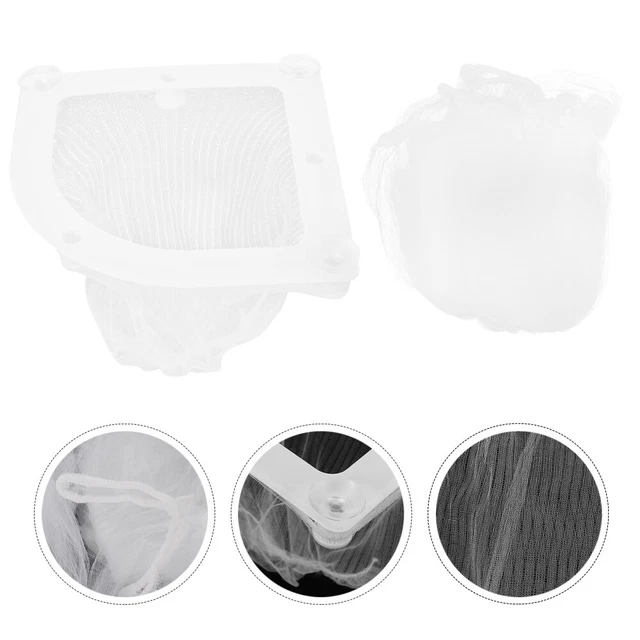 Filets D'Évier Jetables 200 Pièces - Sacs De Crépine Pour Cuisine Et Salle De Bain