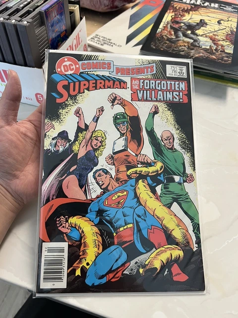 DC Comics Presents #78 DC Comics 1985 FN Superman & Forgotten Heroes
