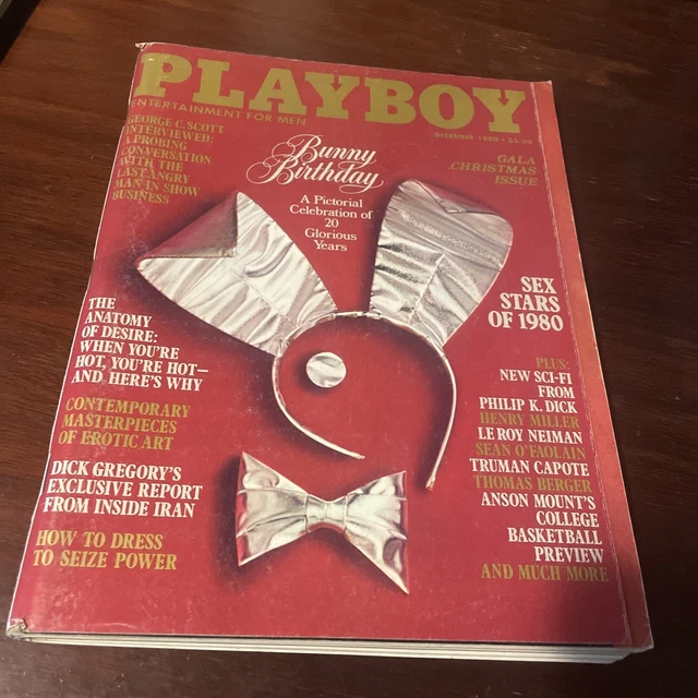 PLAYBOY MAGAZINE December, 1980 (1981 Playmate of the Year TERRI