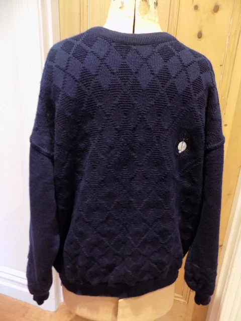 OSCAR JACOBSON ANDERS Lined Men s Golf Sweater Grey Marl