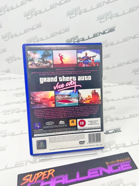 Grand Theft Auto Vice City PS2 PlayStation 2 PAL/UK in scatola con manuale (senza mappa) 2