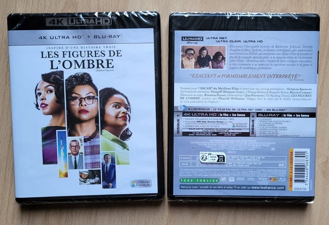 LES FIGURES DE L'ombre Bluray + 4K Ultra Hd Neuf Cello Spencer Costner