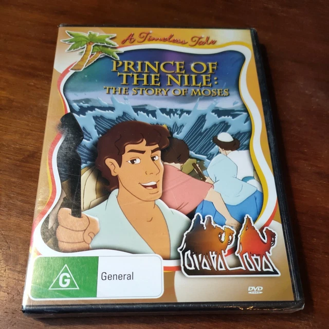 PRINCE OF THE Nile The Story of Moses - DVD Region 4 - New Sealed