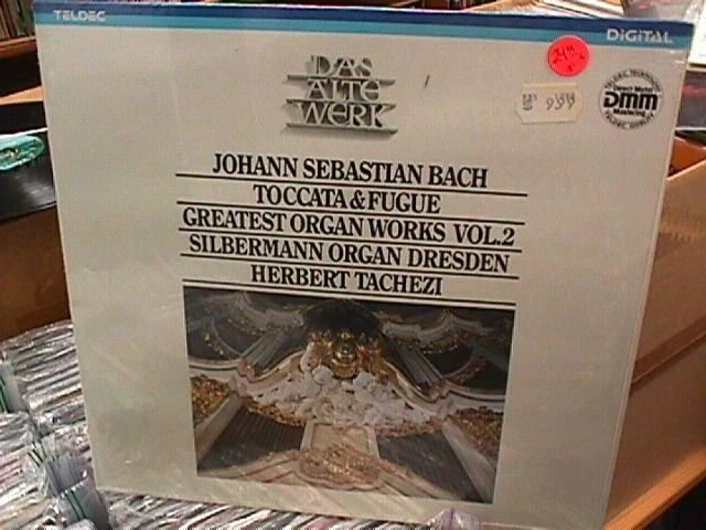 BACH: GREATEST ORGAN Works Vol.1 Hans-André Stamm DVD sealed All