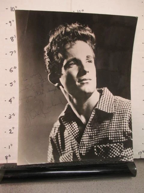 movie photo 1950s autograph STEVE ROWLAND western TV actor record producer