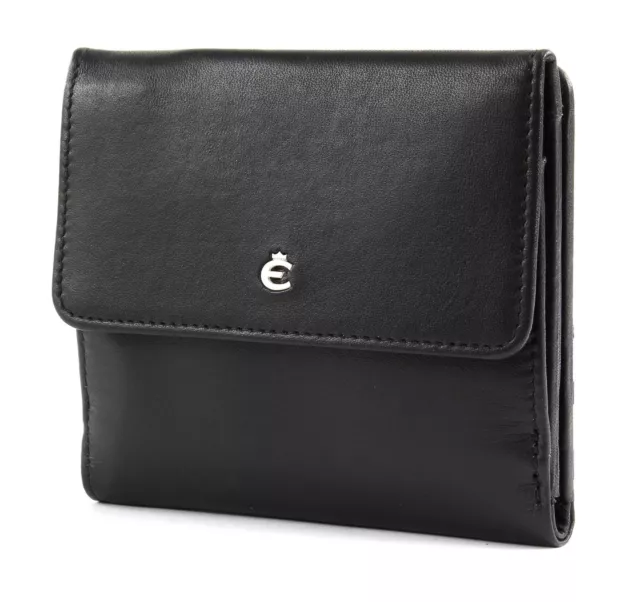 Esquire Harry RFID Wiener Wallet Geldbörse Wiener Schachtel Black schwarz Neu