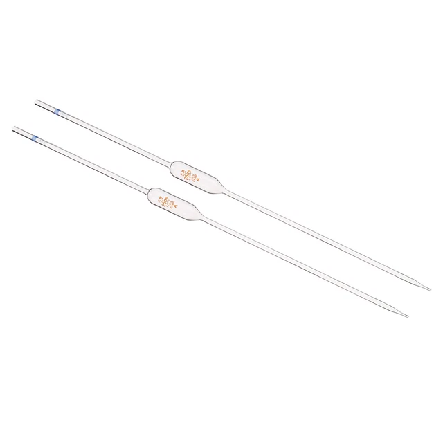 25mL High Dropper Pipettes 2 Pack 3.3 Borosilicate Glass Pipettes, Clear