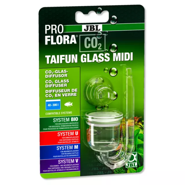 JBL Proflora CO2 Taifun Verre Midi, Neuf