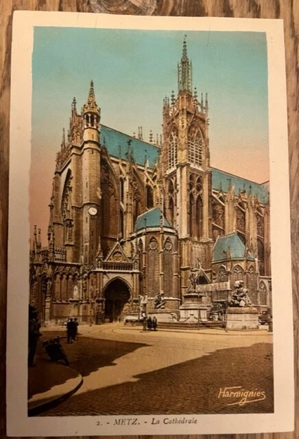 CPA METZ - LA CATHEDRALE N° 2  Edition Harmignies AK POSTCARD