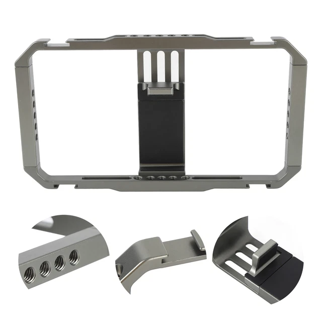 Stabilizzatore gabbia fotocamera impianto macchina reale modellazione smartphone impianto video impedisce