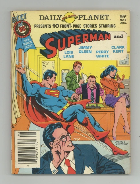 Best of DC Blue Ribbon Digest #6 FN 6.0 1980