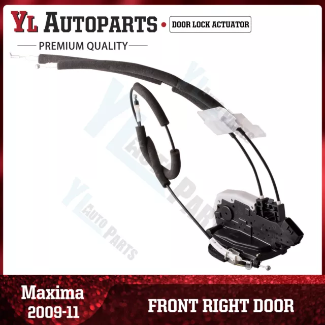 Front Right Passenger Side Door Lock Actuator fit 2009-2014 Nissan Maxima