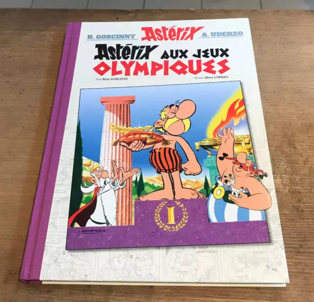 Uderzo - Asterix Aux Jeux Olympiques - Hachette - Tl Grand Format ( Comme Neuf )