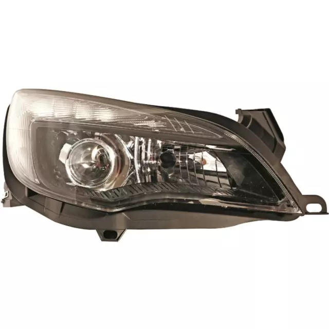 Scheinwerfer Set Daylight LED Tagfahrlicht Opel Corsa C 01-06 schwarz, Scheinwerfer, Fahrzeugbeleuchtung, Auto Tuning
