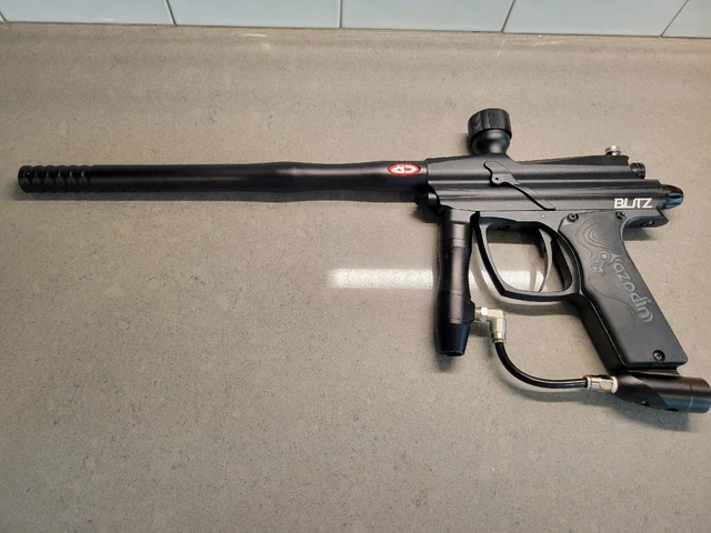 Azodin Blitz Paintball Gun - Dust Black W/ Upgraded CP Barrel Spyder Azodin Blitz Paintball Gun - Dust Black W/ Upgraded CP Barrel Spyder