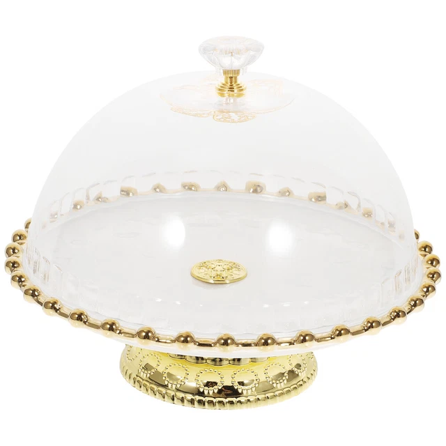 Porta Torte Metaltex Con Coperchio Regolabile | Bianco, 36x36x15/22 Cm - Per Torte Fino A 30 Cm - Foto 11