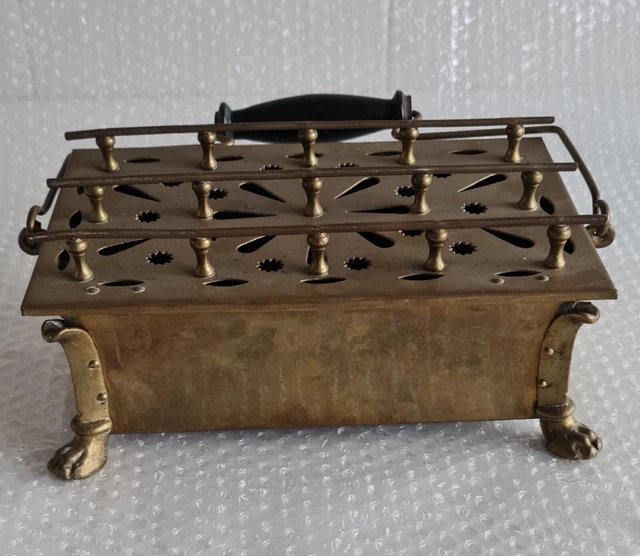 Rechaud - Stove - Antique - Brass - Early 20Th Century - Vintage - Very Rare