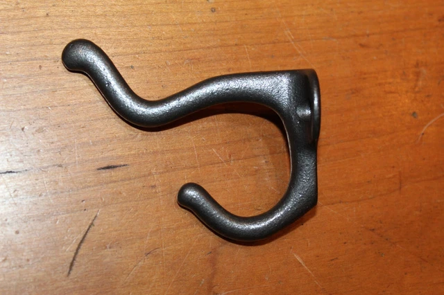 Antique Vintage Coat Hat Closet Cast Iron Hook N-79