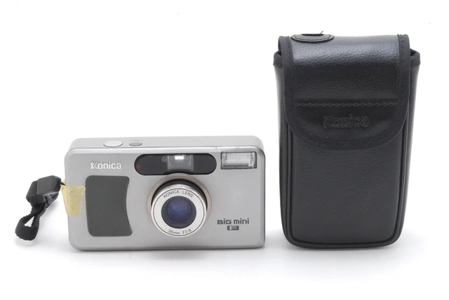 KONICA BIG MINI F 35mm F2.8 Compact Film Camera w/ Box Manual
