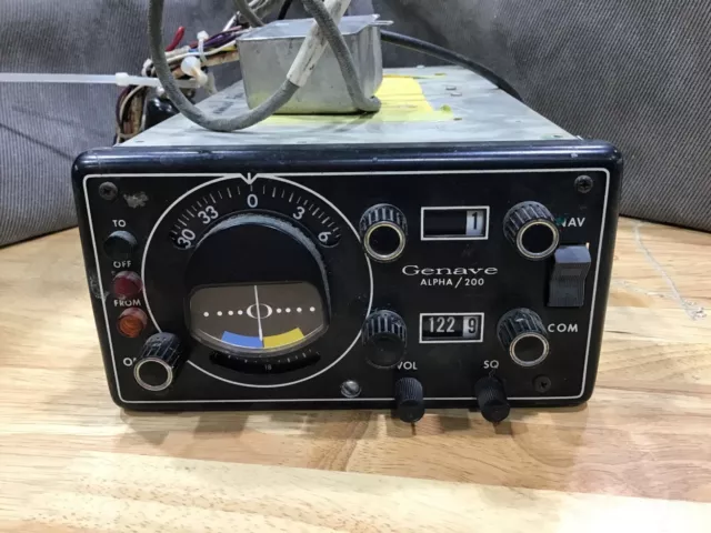 Genave Alpha 200A nav com navigation communication radio