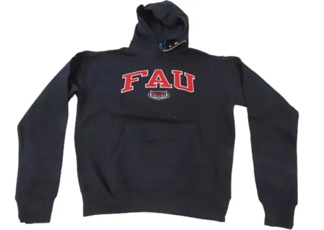 New FAU Florida Atlantic University Owls YOUTH Sizes S-M-L-XL Navy Hoodie