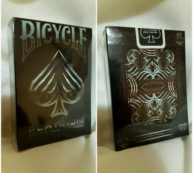 BICYCLE PLATINUM limited edition deck playing cards THEORY ellusionist