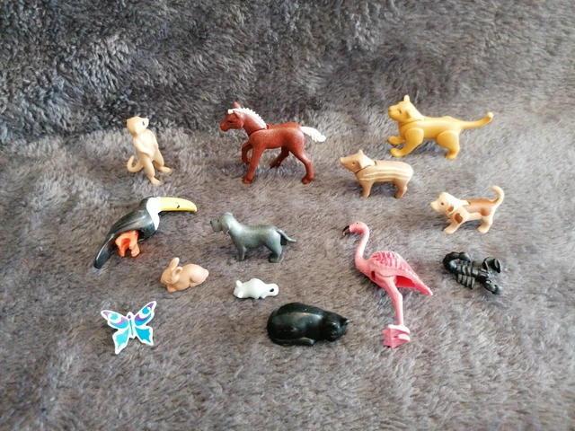 PLAYMOBIL ACCESSOIRE DÉCOR Lot 10 Animaux Serpent Chien Oie Araignée Lémurien EUR 7,75 - PicClick FR