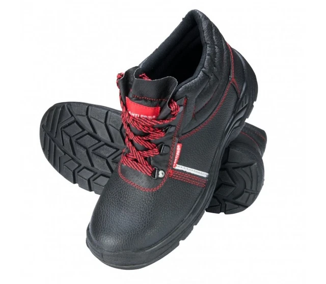 Chaussures de sécurité en cuir S1 SRC pour hommes noir LAHTI PRO
