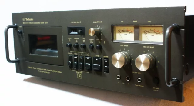 Technics Rs-678 Top End Stereo Cassette Deck Player