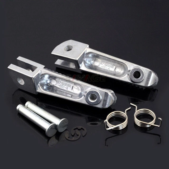 Moto Anteriore Poggia Piede Pedale Pioli Per Yamaha YZF R125 R25 R3 MT125 MT25