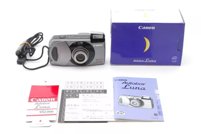 【N MINT In Box 】 Canon Autoboy Luna Panorama Ai AF 35mm Point & Shoot From...