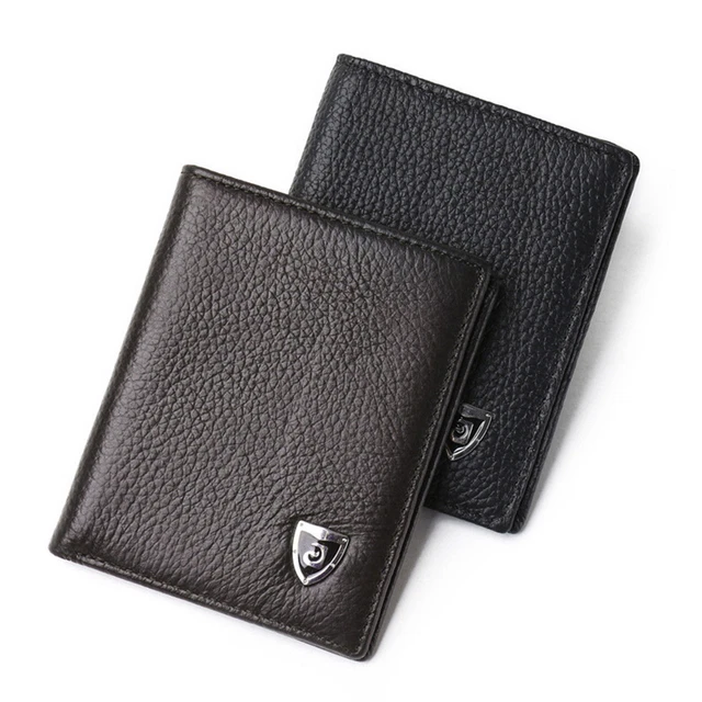 Pochette Carte Identité Cuir Vachette Noir - MJ-Design-Germany | Porte-Documents DIN A6