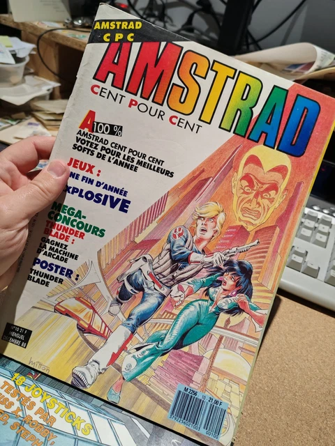 Magazine Amstrad Cent Pour Cent N°42 – Février 92, Bon état, Jeu Aventure