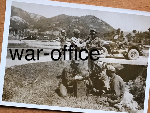 ORIGINAL KOREAN WAR Press Photo #1: Kagnew Battalion/Ethiopian Troops ...