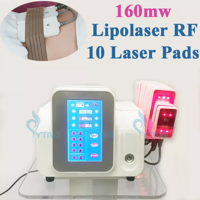 160mw radiofrequency laser pad diode laser lipolysis machine body weight los