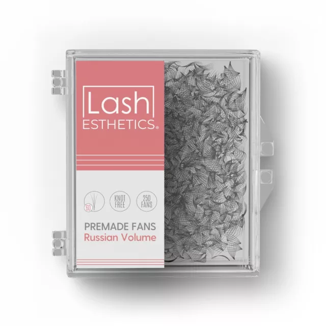 Lash Esthetics® Premade Russian Volume Fans 3D-10D Eyelash Extensions