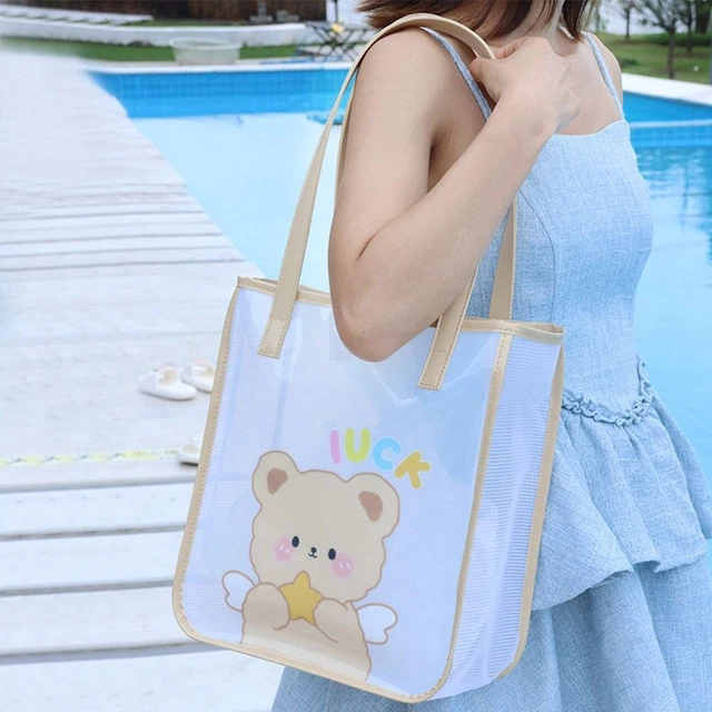 Gelée Sacs à main transparents Imperméable Sac d'épaule  Natation