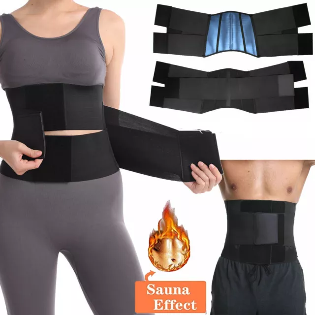 Sweat Waist Trainer Compression Belt Workout Gym Tummy Control Hourglass Shaper