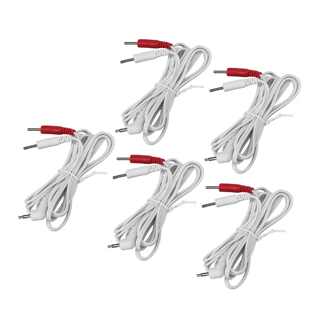 Câble De Fils De Plomb 'électrode Fil 'électrode Blanc Pour Machine De 4